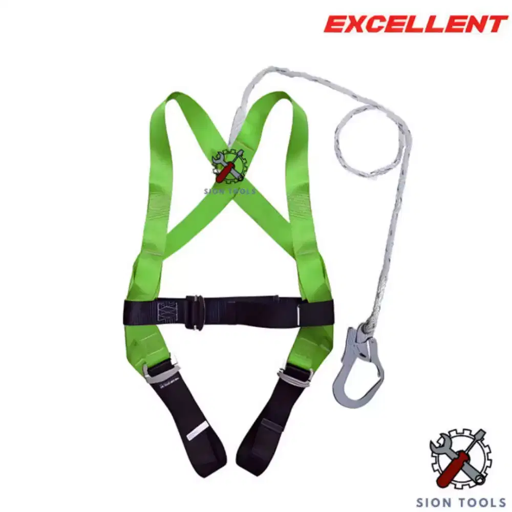 Sabuk Safety Belt Full Body Harness SINGLE HOOK EXCELENT GOSAVE hiking