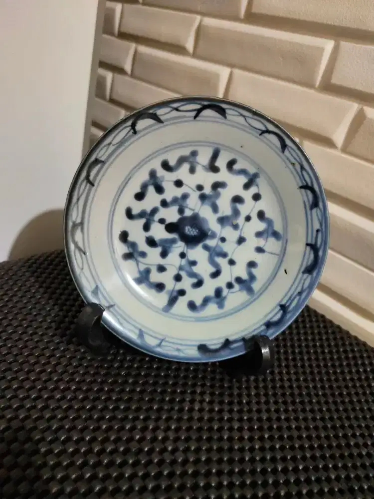 Piring antik cina dinasty qing