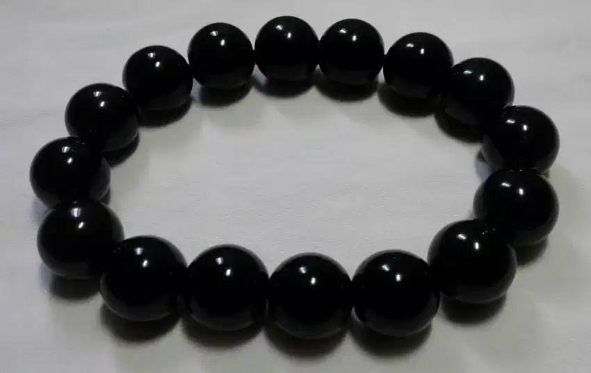 Gelang Batu Black Onix 11mm