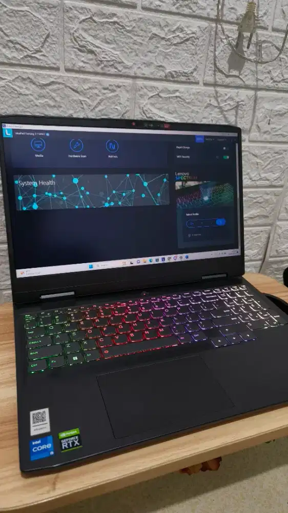 Lenovo Ideapad Gaming 3 Intel i5 Gen 12 RTX3050 RAM 16GB SSD 512