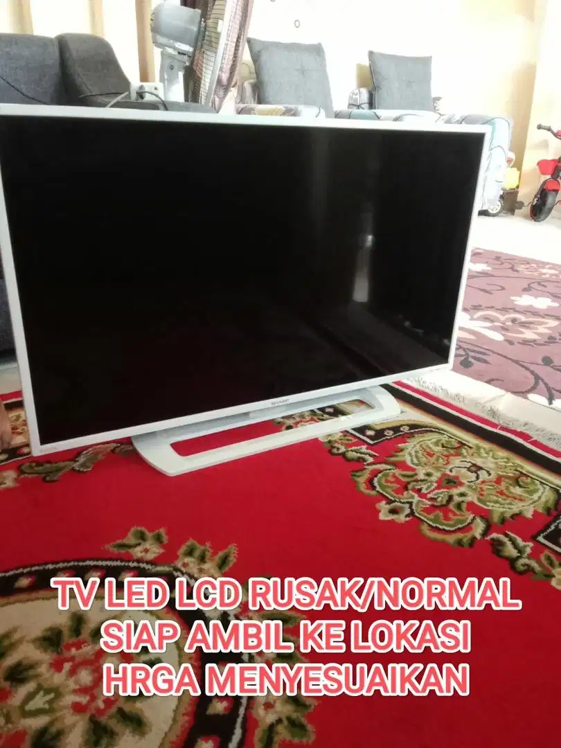 Tv Led lcd rusak normal dsb siap ambil