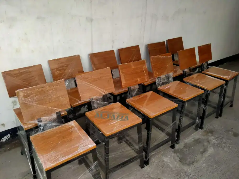 Kursi Custom Rangka Besi Sekolah/cafe: Kokoh, Awet, Harga Pabrik