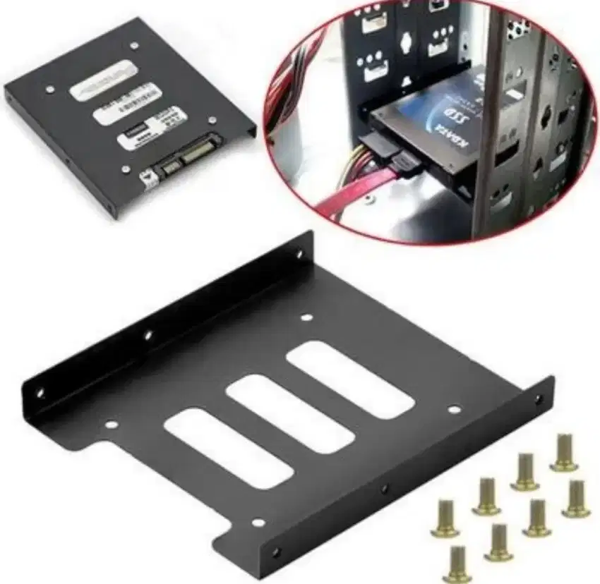 Bracket HDD SSD 2.5 TO 3.5 INTERNAL UNTUK PC