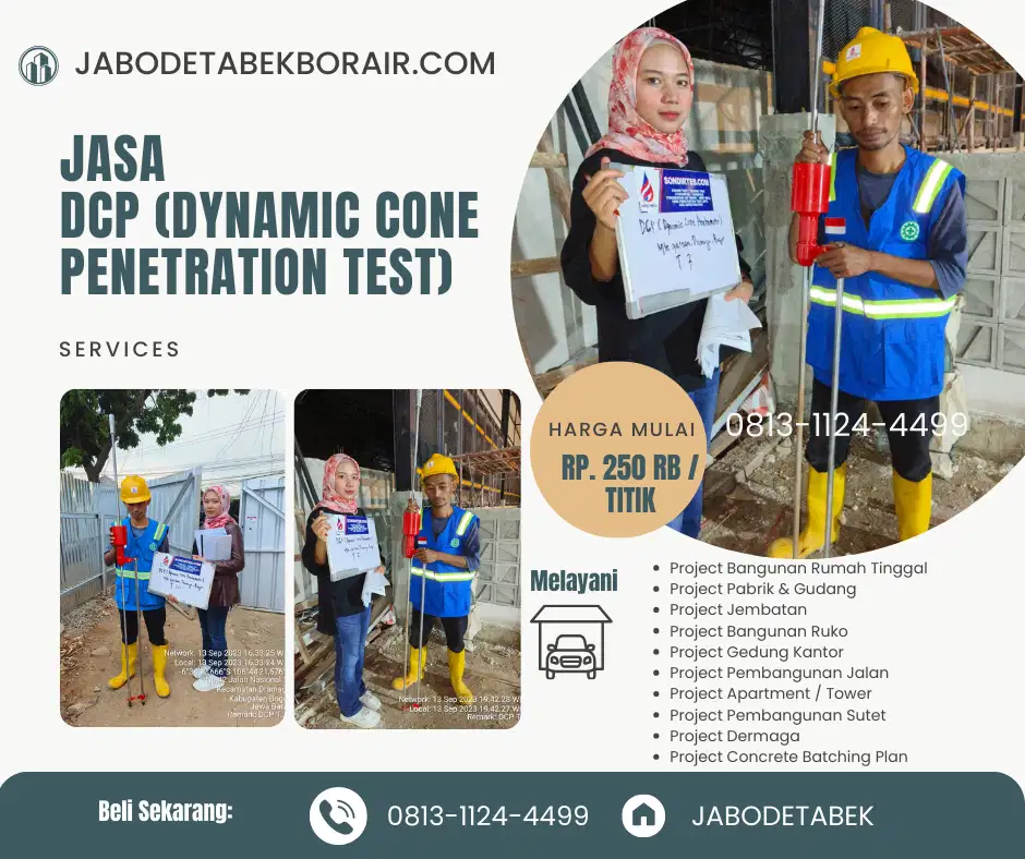 Jasa DCP (Dynamic Cone Penetrometer)