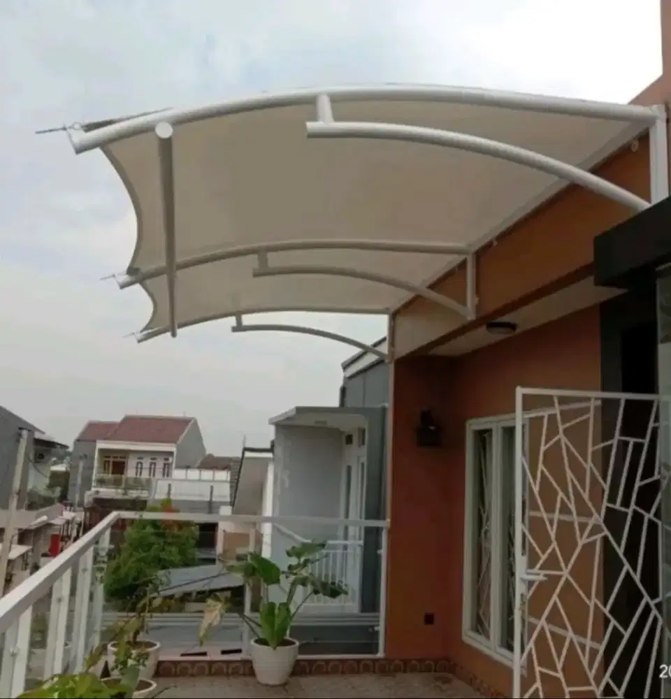CANOPY MEMBRANE CARPORT DESAIN MODERN