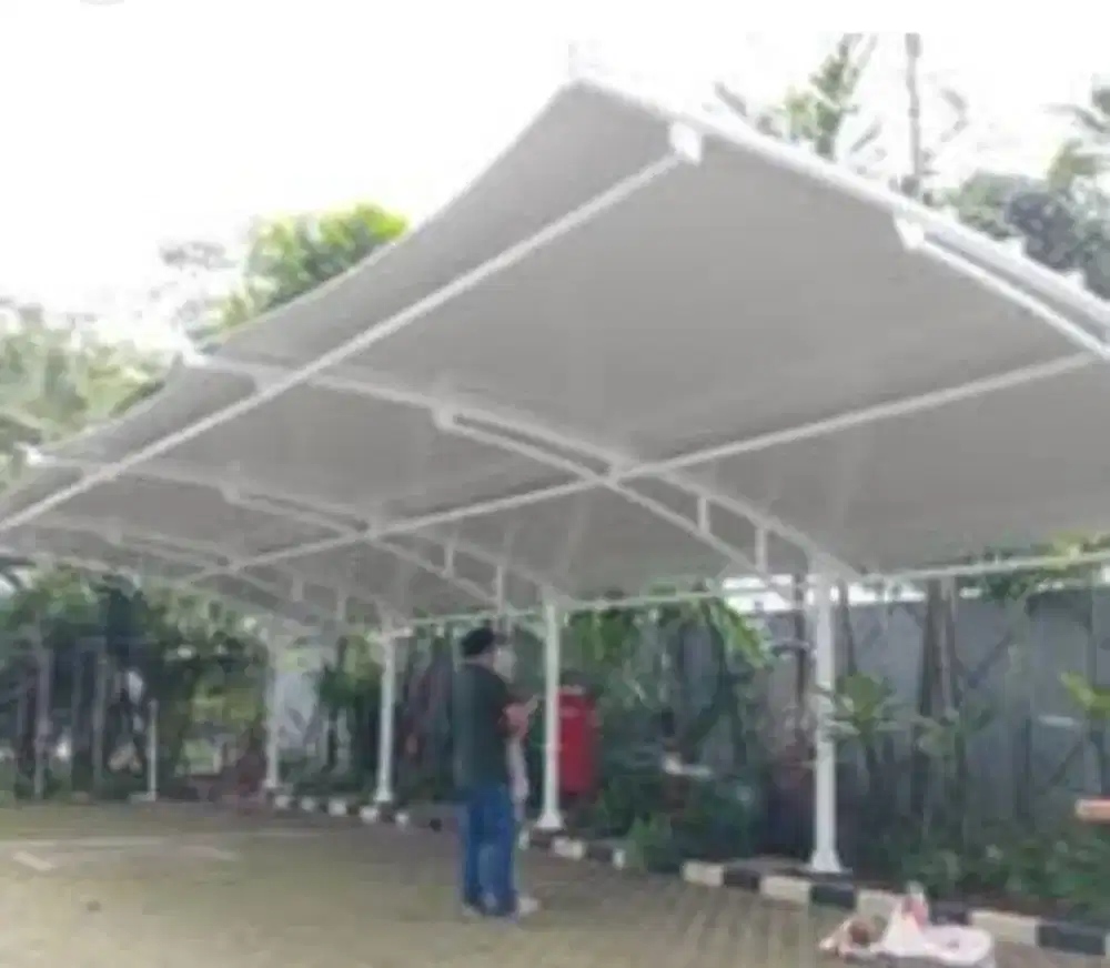 CANOPY MEMBRANE CARPORT DESAIN MODERN
