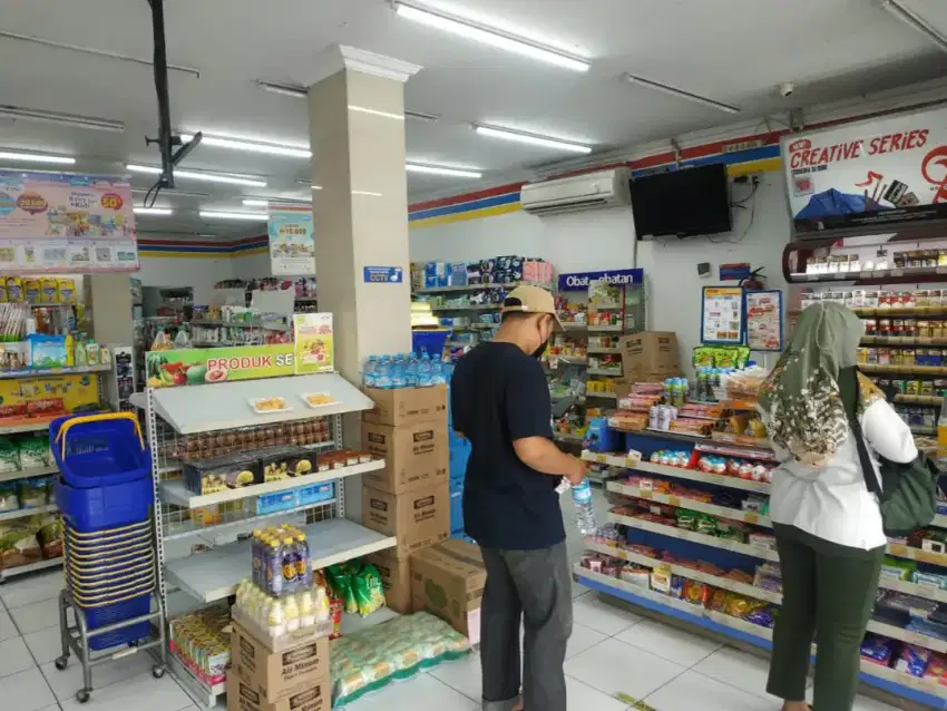 DIJUAL BORONGAN RAK BEKAS INDOMART