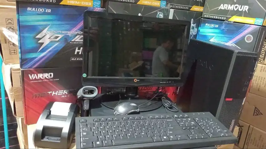 Paket Kasir komplit spek bagus bisa pantau jarak jauh via hp