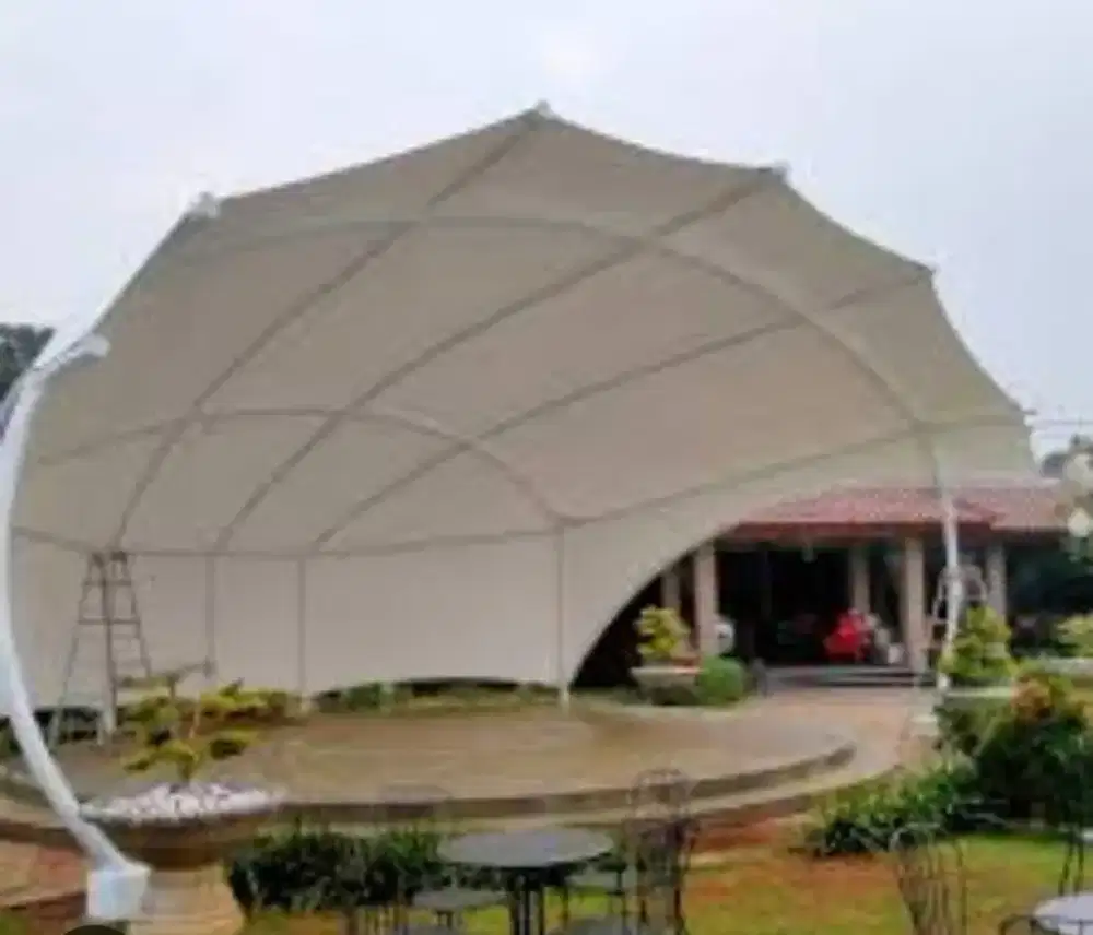 Pasang Canopy Membrane Modern Bergaransiii