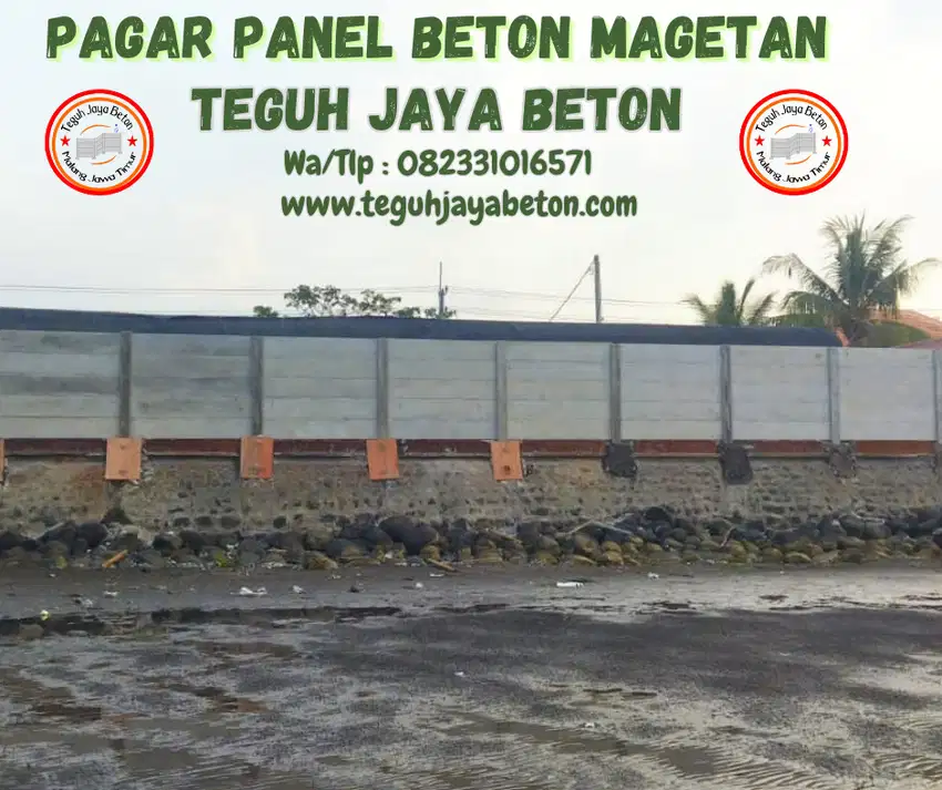 pagar beton/panel murah