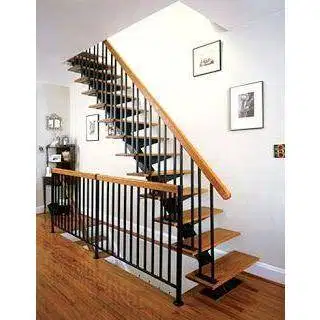 tangga rebah kombinasi kayu free survei