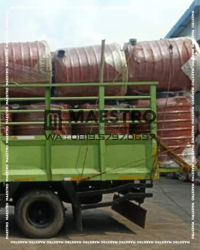 Biotank Bio Septictank FIBER dan PE terlaris