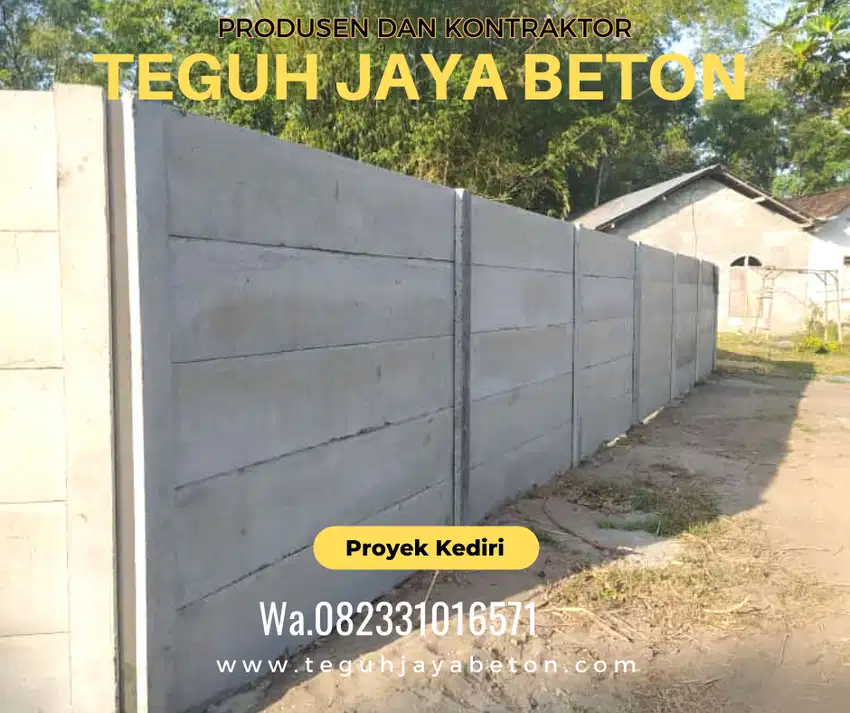 pagar murah berkualitas pagar panel beton