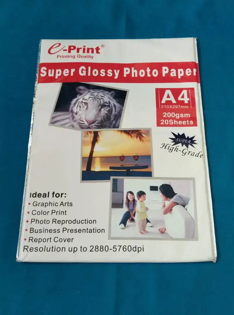 Super Glossy Photo Paper/ kertas foto