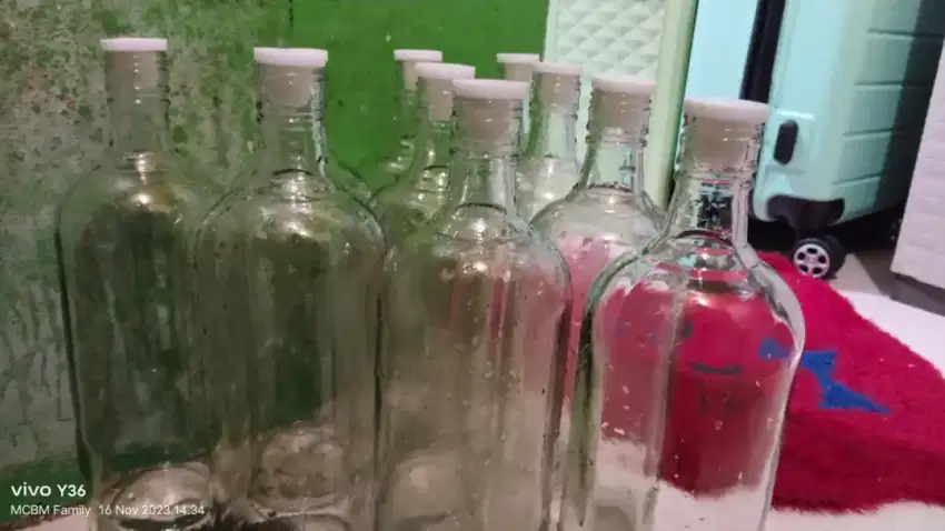 Botol 1 liter model baru