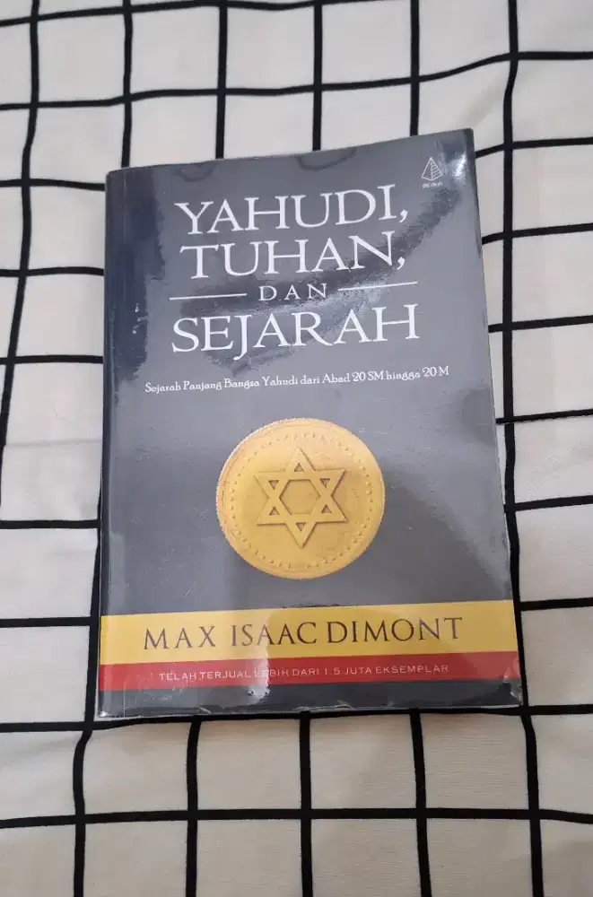 Buku Yahudi Tuhan dan Sejarah - Max Isaac Dimont 612 Halaman Original