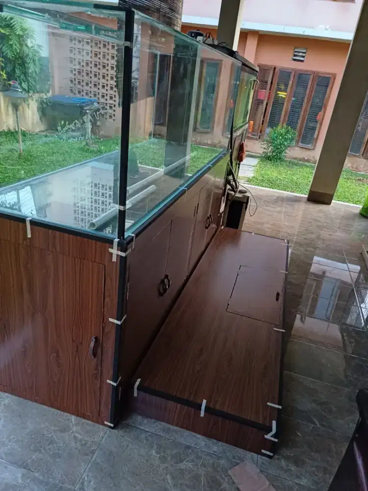 Pembuatan aquarium meja mebel & Acp