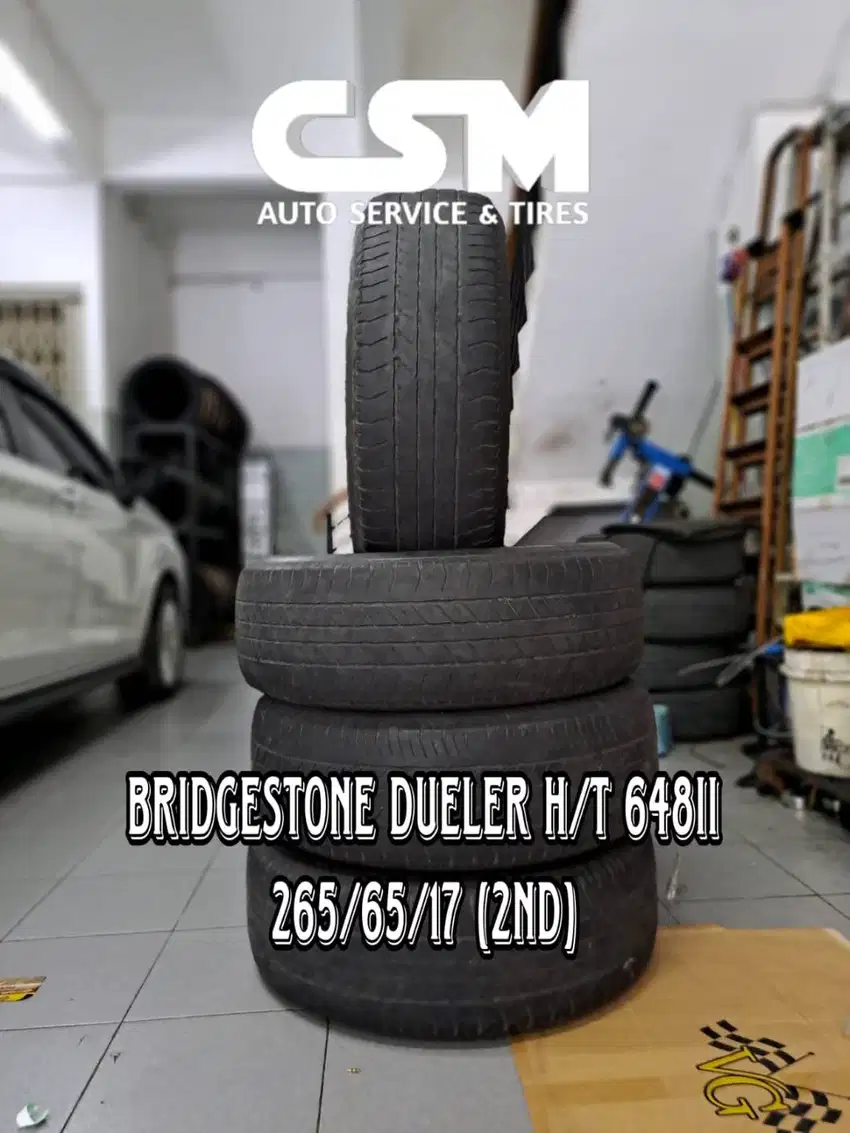 BS Dueler HT 684ii. R17 for Fortuner, Pajero,Everest,Terrano,Hilux etc