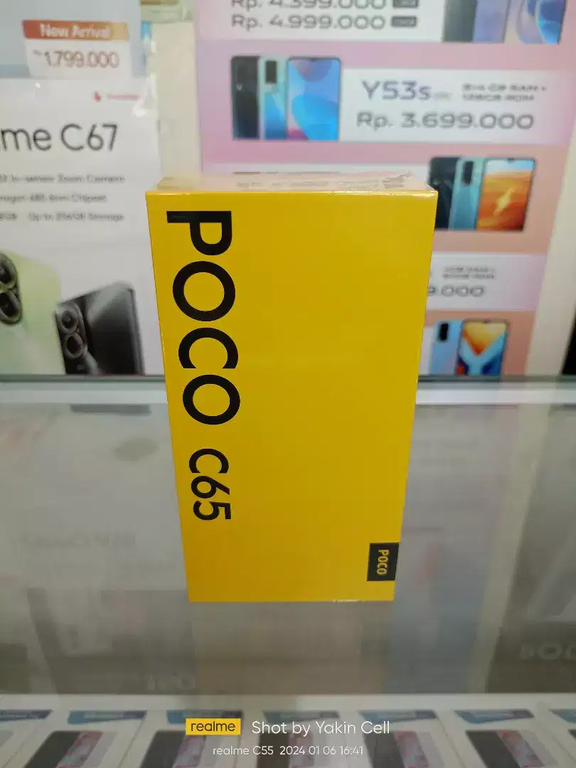 Poco C65 8/256 GB NFC Helio G85 Camera 50 MP Garansi Resmi
