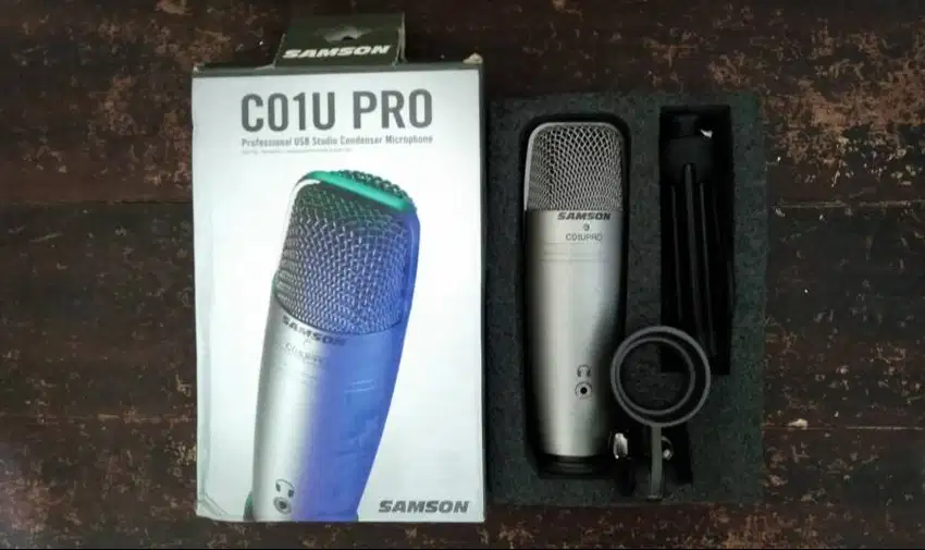 Mic Samson C01U C01-U C01 U Pro USB Studio Condenser Microphone Record