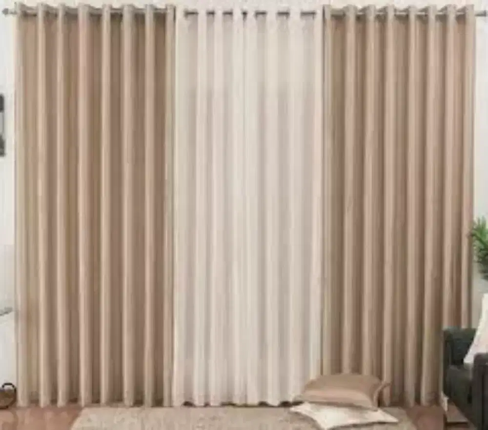 Menjual berbagai model gorden