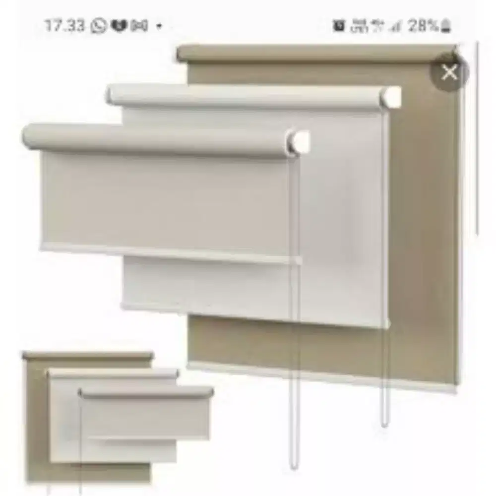 Konsep blinds geratis pasang