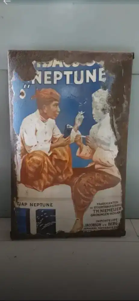 ENAMEL PLAT BESI NEPTUNE