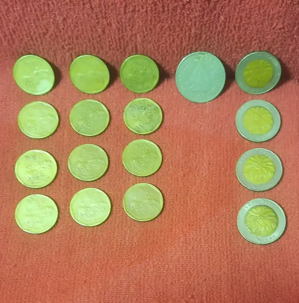 Uang logam 1000 kelapa sawit ORIGINAL