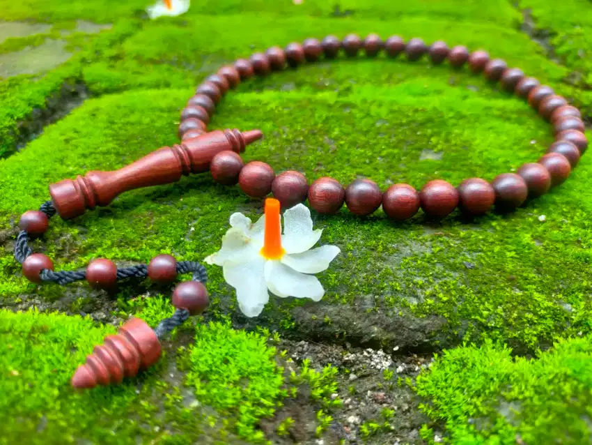 Tasbih 40 butir galih nagasari panembahan Senopati Kotagede asli