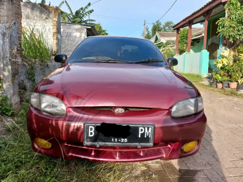 Mobil Hyundai Accent Gls Th 2000. Harga 28 juta nego