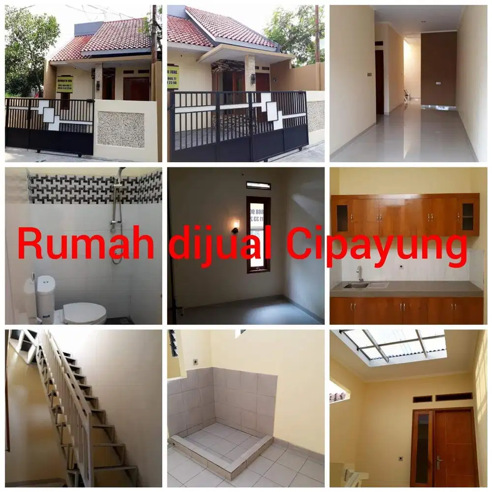 JUAL CEPAT MURAH AJA NEGO SAMPAI JADI! RUMAH 1 1/4 LANTAI SHM CIPAYUNG ...