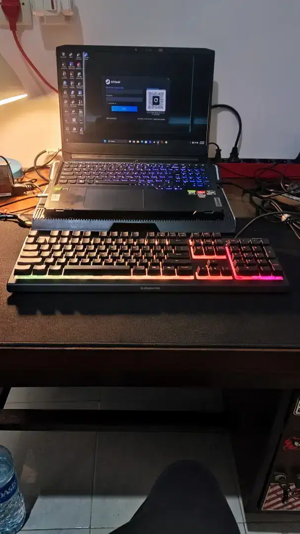 KEYBOARD STEELSERIES APEX 3 FULLSIZE WHISPER QUIET SWITCHES