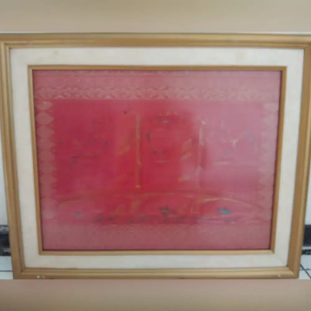 Hiasan dinding etnik Palembang