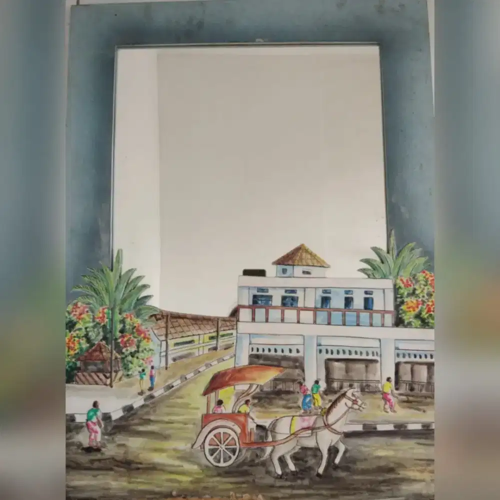 Kaca / Cermin bergambar