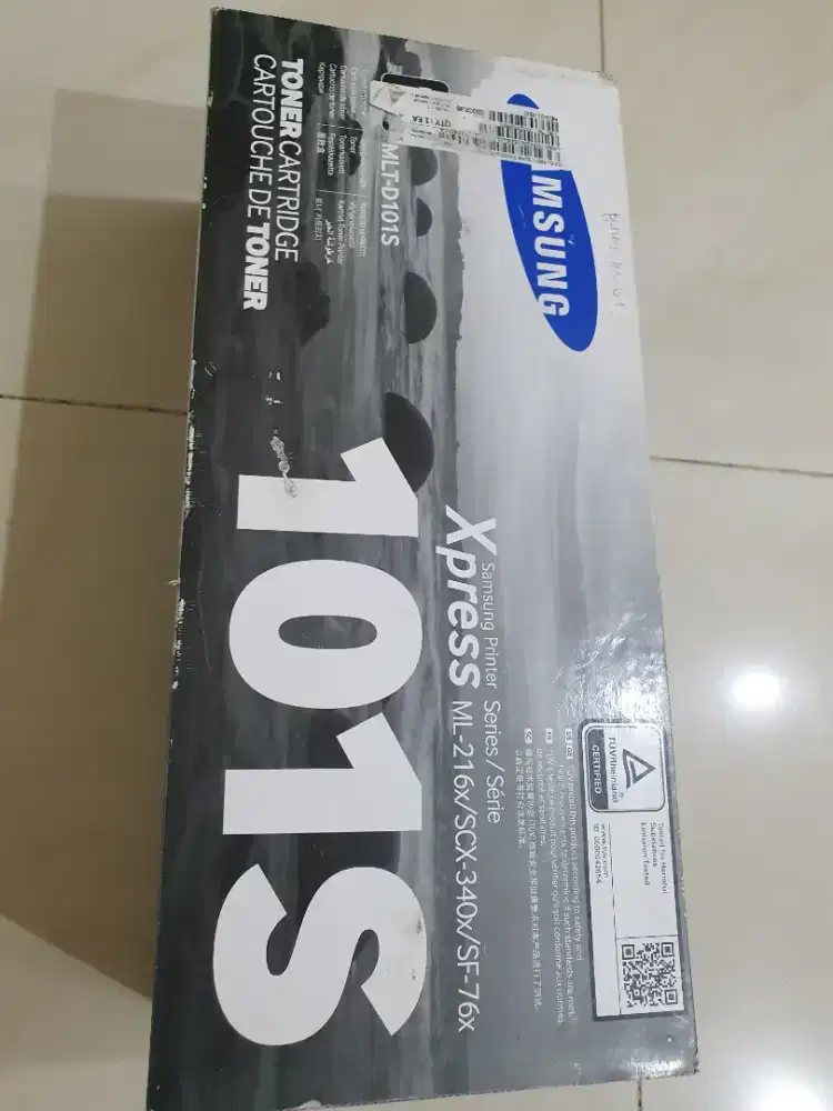 Toner cartridge samsung 101S original, kosongan
