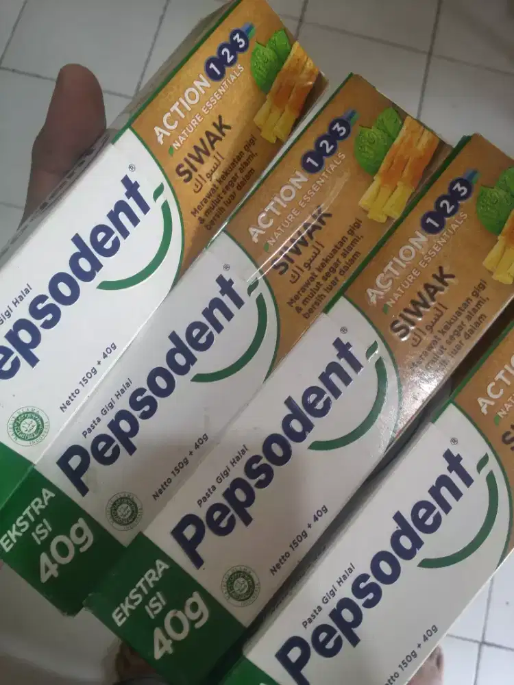Pepsodent Siwak - Pasta Gigi - Sunnah Rasul