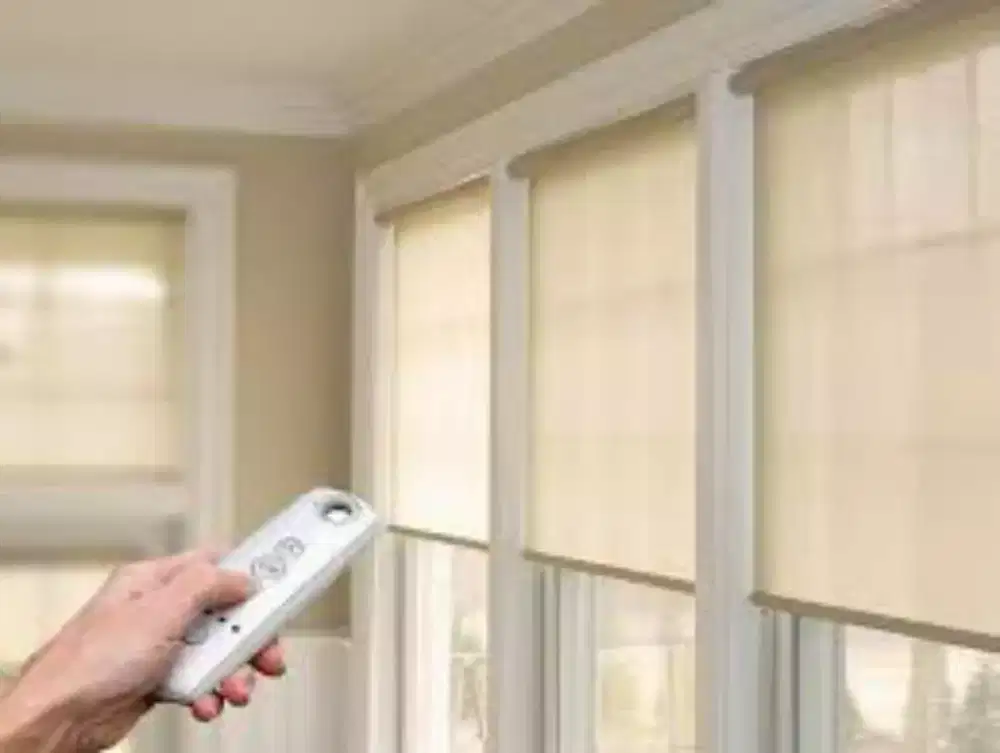 Jual roller blinds outdoor