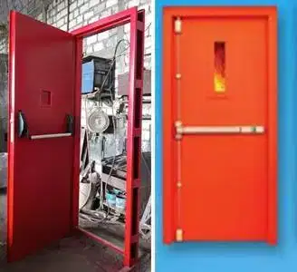 Pintu Fire Door besi Pintu Darurat Emergency Gresik Exit Panic Door