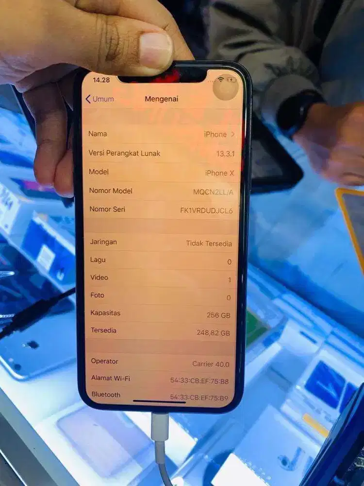 LCD iPhone XR original ibox copotan bergaransi