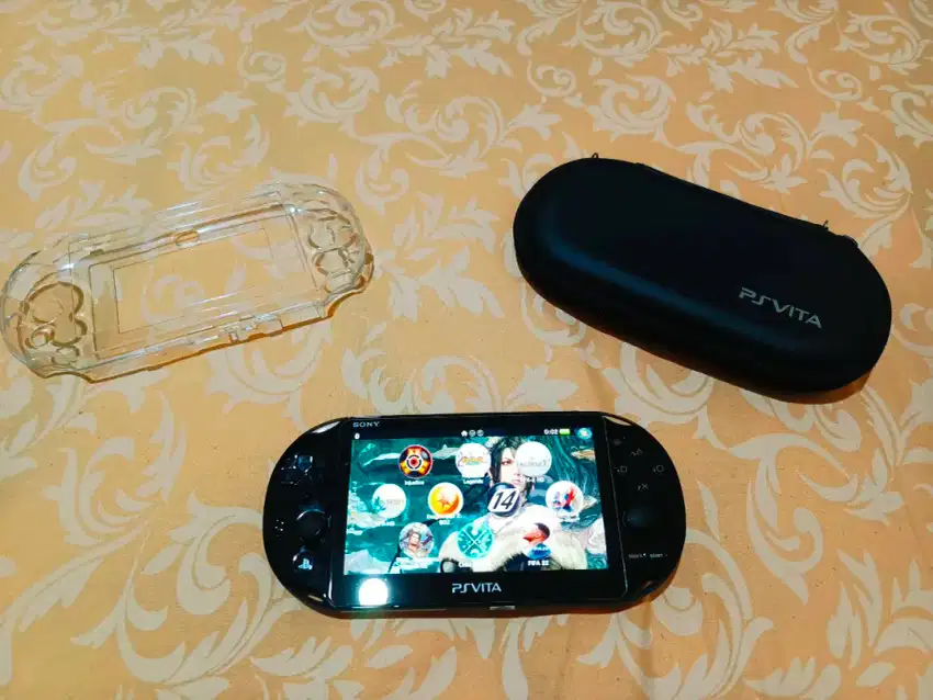 PS Vita Slim Memory 128gb Full Game (barang simpanan)