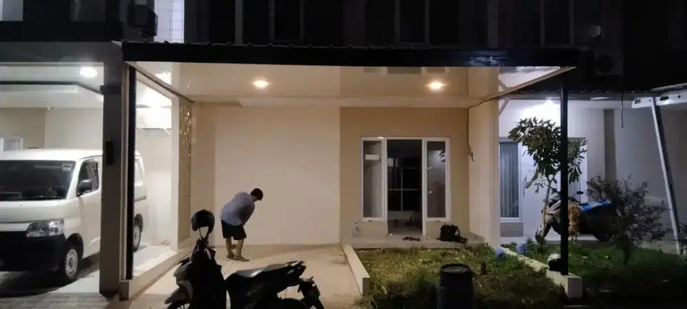 Kanopi baja ringan+plafon PVC)