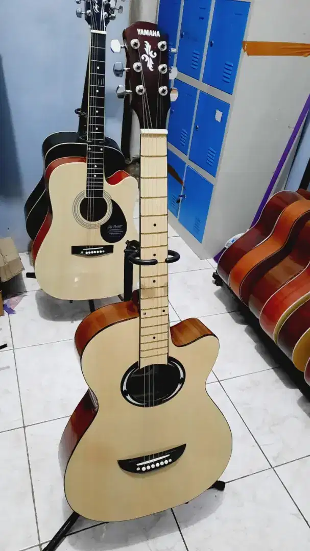 Gitar akustik tanam besi model apx