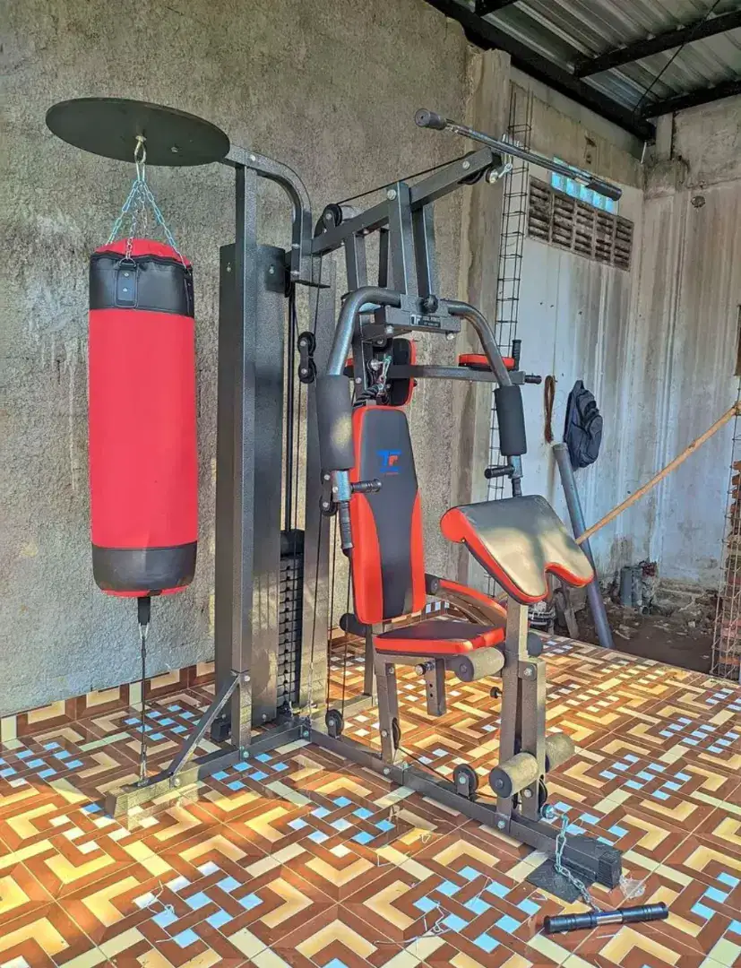 Alat fitness home gym 3 sisi