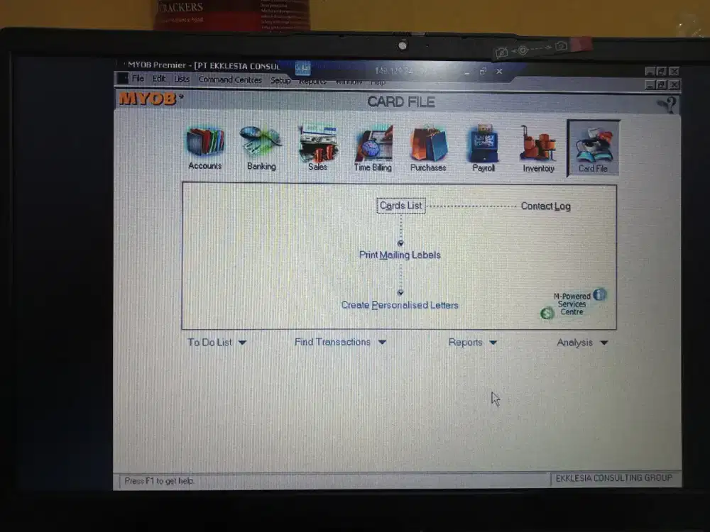 Software bisnis dan keuangan untuk hotel