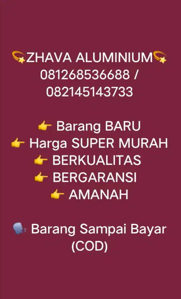 Steling KFC/Tahu 80*50*170 Promo Harga paling murah dan berkualitas