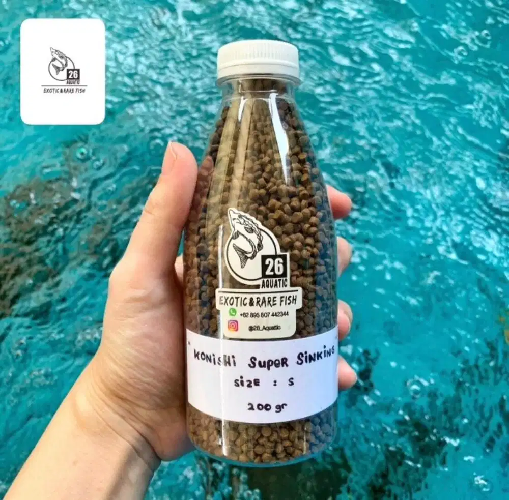 [26 Aquatic] Pellet Konishi Super Sinking Size S