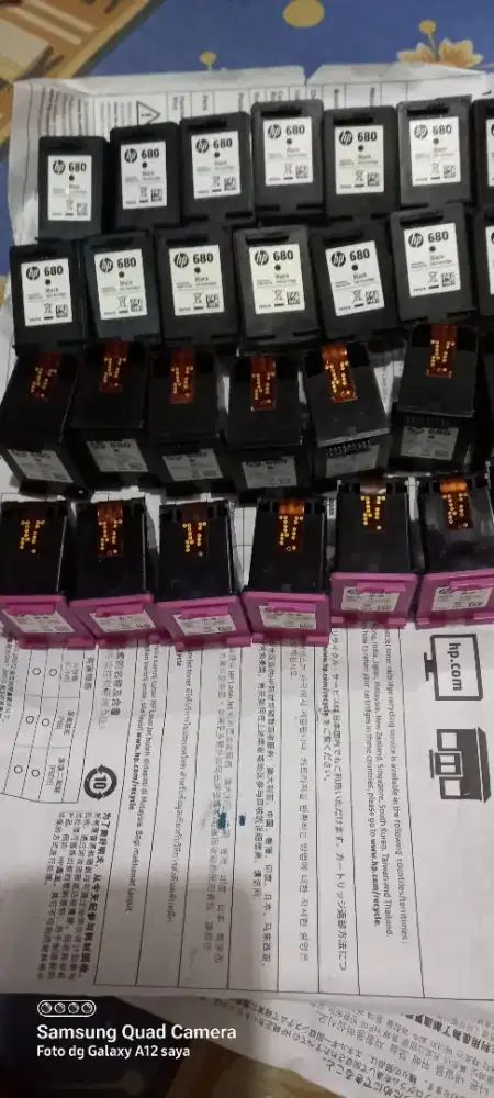 Jual/beli catridge tinta printer komputer baru dan bekas