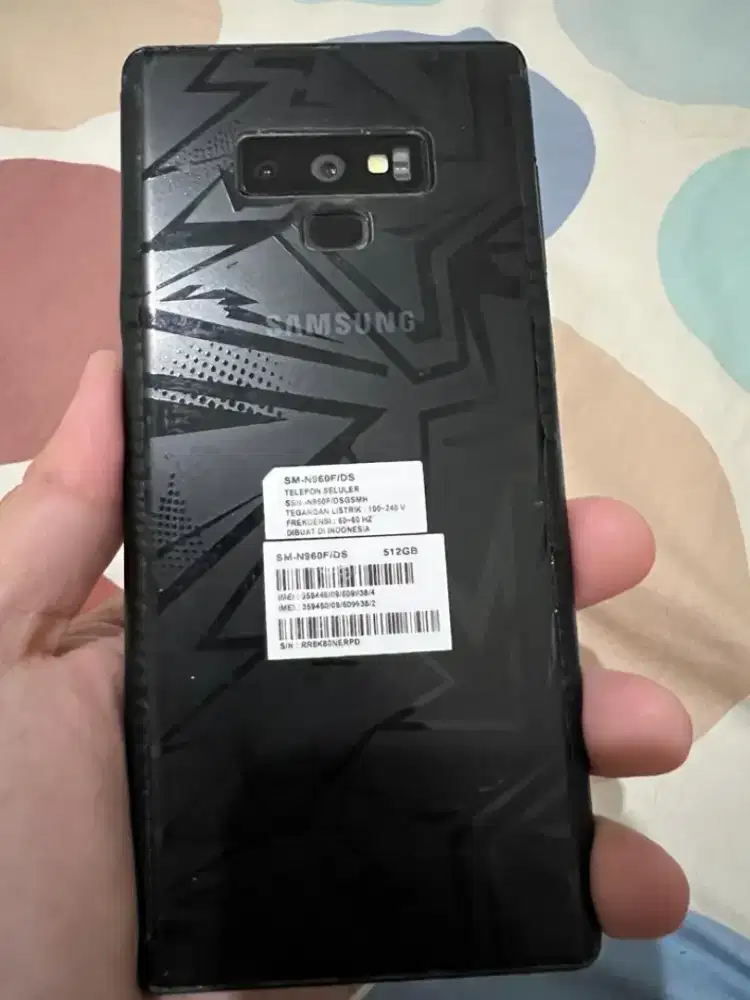 Samsung galaxy note 9 ram 8gb Rom 512gb hybrid