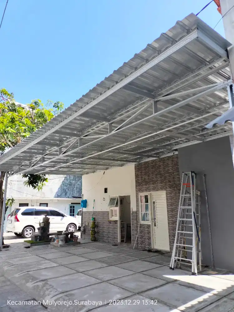 Atap dan Kanopi Baja Ringan Minimalis