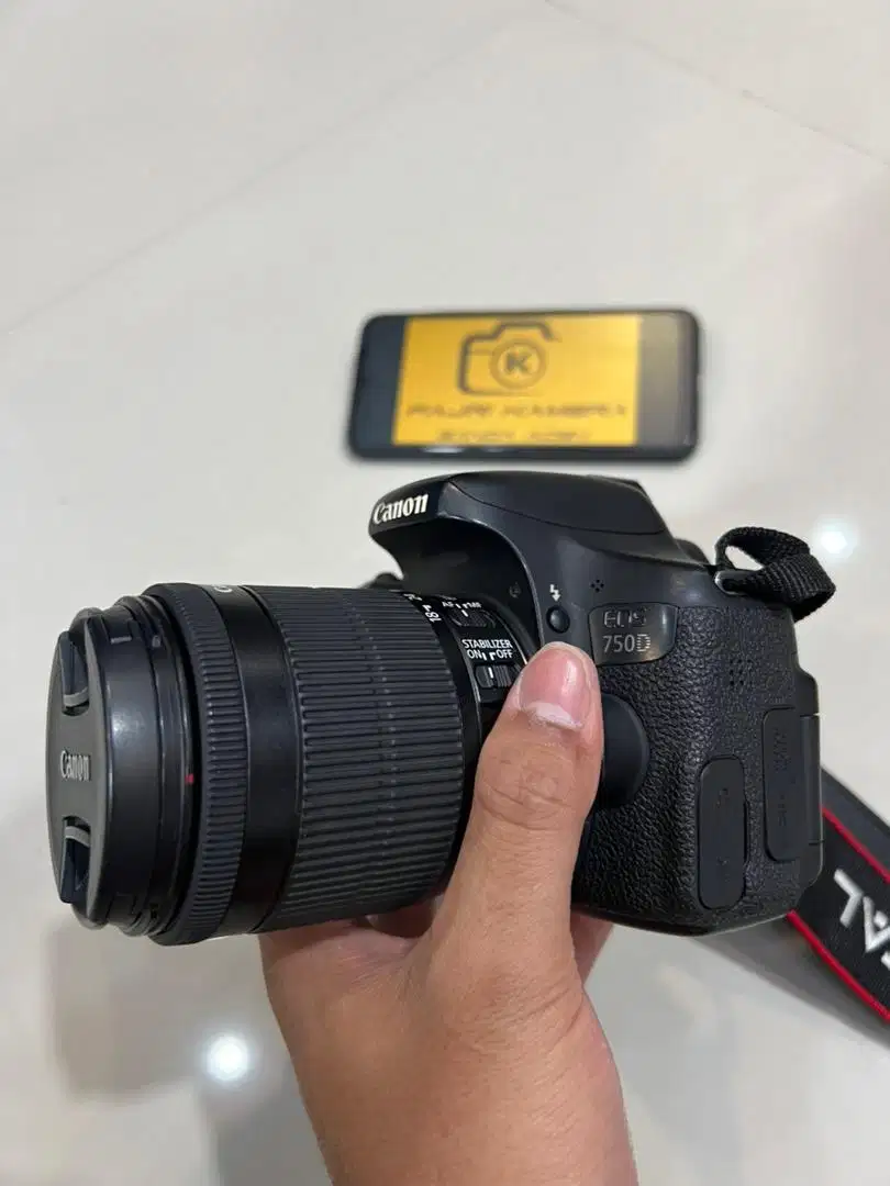 Jual Canon 750d Wifi murah Lengkap